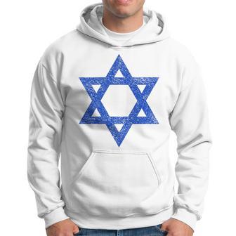 Israeli Star Of David Flag Israel Banner Jerusalem Tel Aviv Hoodie - Thegiftio UK