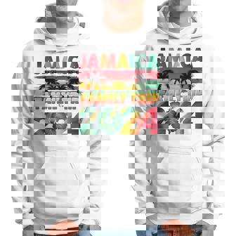 Jamaica Family Trip 2024 Jamaican Caribbean Beach Vacation Hoodie - Thegiftio UK