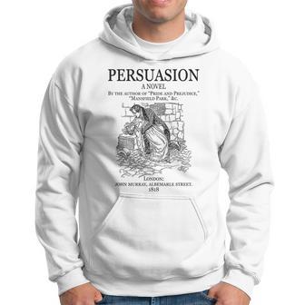 Jane Austen Persuasión Portada De Libro Literatura Clásica Sudadera - Regaloses