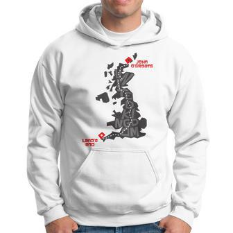 John O'groats To Land's End To John O'groats Hoodie - Thegiftio UK