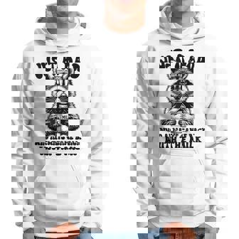 Just A Dad Who Always Came Back With The Milk Raccoon Dad Hoodie - Seseable