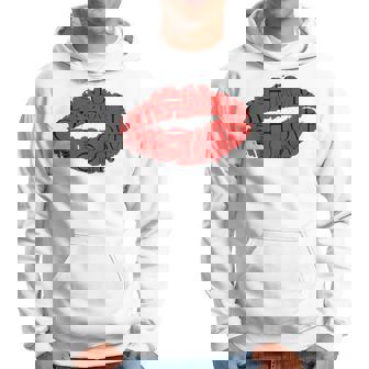 Labios Rojos Con Palabras De Love Sudadera - Regaloses