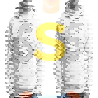 Letter S Group Matching Halloween Costume Hoodie | Mazezy