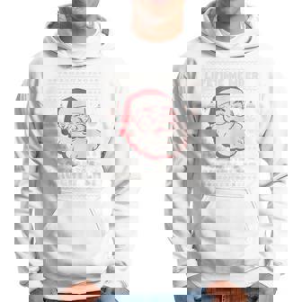 Lifetime Member Santa's Naughty List Ugly Christmas Sweater Hoodie - Thegiftio UK
