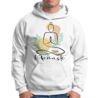 A Line Yoga Life Energy Chakra Meditation Namaste S Kapuzenpullover - Geschenkecke