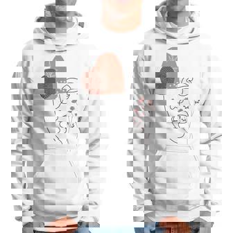Línea Arte Cara Arte Abstracto Minimalista Una Línea Fresco Minimalista Sudadera - Regaloses