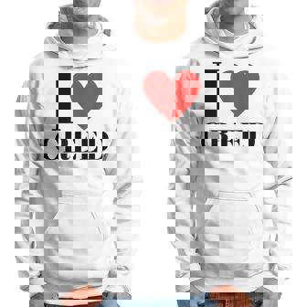 I Love Creed Heart Family Lover First Name Creed Creed Hoodie - Thegiftio UK