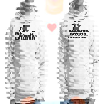 I Love Heart Bentonville Arkansas Hoodie - Thegiftio