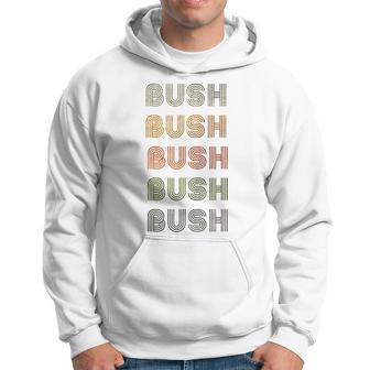Love Heart Bush Grunge Vintage Style Black Bush Hoodie - Thegiftio UK