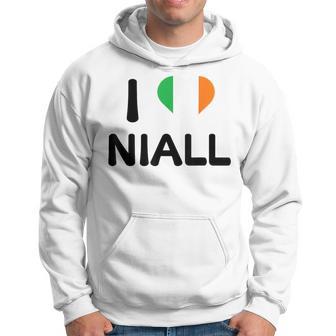 I Love Niall I Heart Niall Valentines Day Hoodie - Thegiftio UK