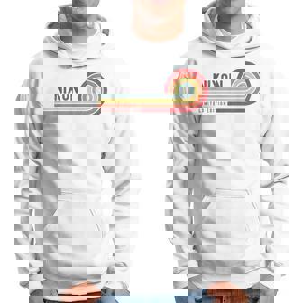 I Love Nixon Personalizado Retro Sunset Primer Nombre Sudadera - Regaloses