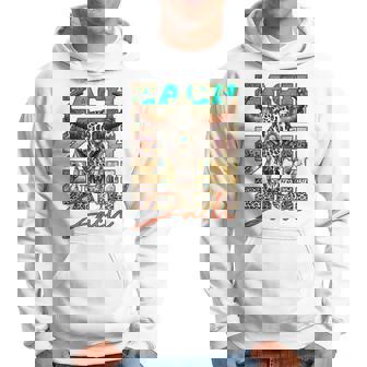 I Love Zach Personalized Classic Pattern Apparel First Name Hoodie - Thegiftio UK
