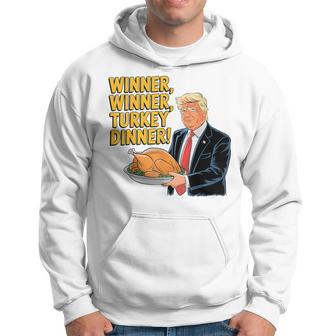 Lustiger Trump-Gewinner Truthahn Dinner Thanksgiving Kapuzenpullover - Geschenkecke