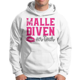 Malle Diven On Tour Slogan Kapuzenpullover - Geschenkecke