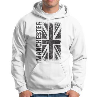 Manchester England United Kingdom British Jack Union Flag Hoodie - Thegiftio UK