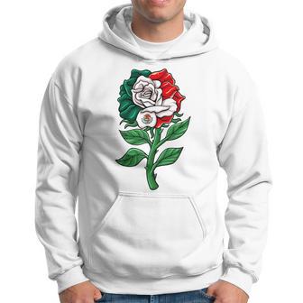 Mexico Rose Tijuana Mexican Hispanic Pride Poncho Hoodie - Thegiftio UK