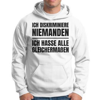 Misanthrop Menschenfeind Gray Kapuzenpullover - Geschenkecke