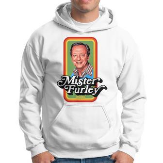 Mister Furley Three's Company Retro 80'S Hoodie - Thegiftio UK