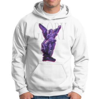 Modern Hip Hopintage Angel Urban Backprint Streetwear Kapuzenpullover - Geschenkecke