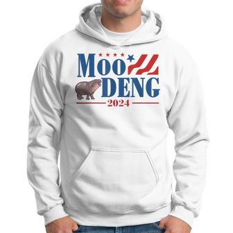 Moo Deng 2024 Moo Deng Moo Deng Cute Baby Hippo T-S Hoodie - Thegiftio UK