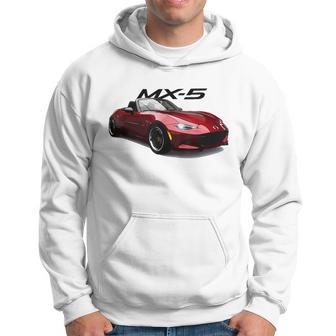 Mx5 Red Jdm Hoodie - Thegiftio UK