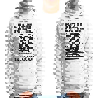 Nivel 33 Desbloqueado 33 Aniversario De Boda 33 Años Sudadera - Regaloses
