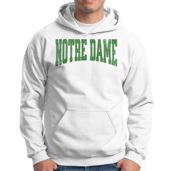 Notre Dame Vintage City Hoodie - Thegiftio UK