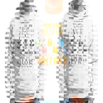 Nunca Puedes Tener Demasiadas Guitarras Camisas Música Divertida Manga Larga Sudadera - Regaloses