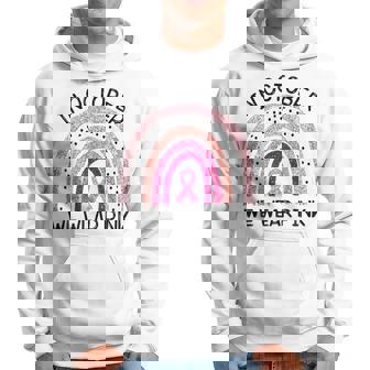 In October We Wear Pink Breast Cancer Awareness Hoodie - Thegiftio
