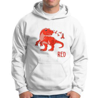 In October We Wear Red For Red Ribbon Week Awareness Hoodie - Thegiftio UK