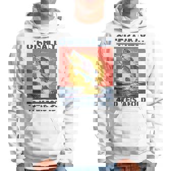 Ofishally 40 Years Old 1984 Fishing Fisherman 40Th Birthday Hoodie | Seseable UK