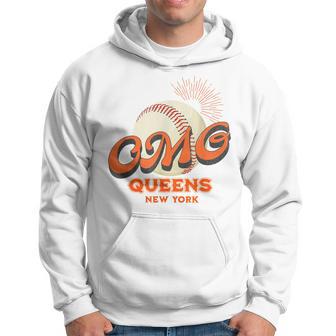 Omg Baseball Queens New York Hoodie - Thegiftio UK