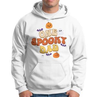 One Spooky Dad Boo Halloween Cute Family Matching Group Hoodie - Thegiftio UK