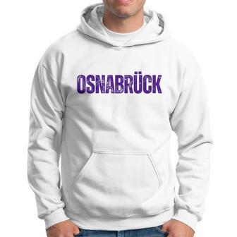 Osnabrück Football Fan Purple Purple Kapuzenpullover - Geschenkecke