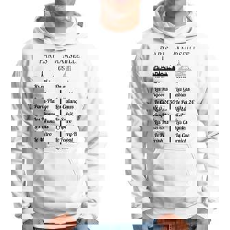 Pariss Marseille Cadeau Rigolo Humour Sudiste Sweat à capuche - Cadeauxyz
