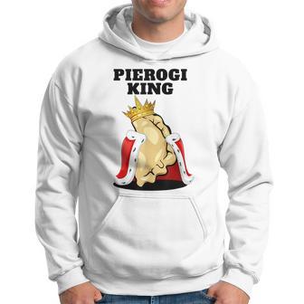 Pierogi King Pierogi Lover Polish Pierogi Hoodie - Thegiftio UK