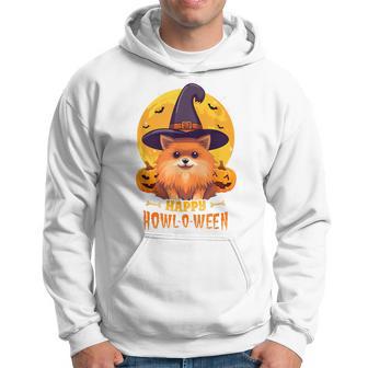 Pomeranian Halloween Dog Howl O Ween Pet Hoodie - Thegiftio UK