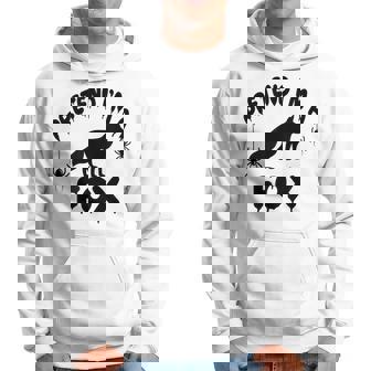 Pretend I'm A Fox Spooky Cute Simple Quick Hoodie - Thegiftio UK