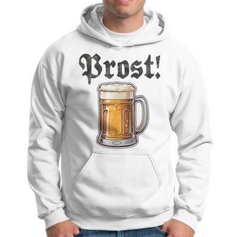 Prost Oktoberfest Bierfest Munich Lederhosen Gray Kapuzenpullover - Geschenkecke