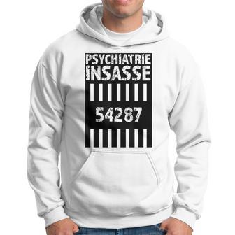 Psychiatrie Insasse 54287 Kostüm Knast Gefängnis Kapuzenpullover - Geschenkecke