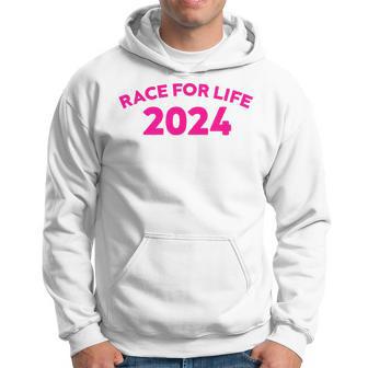 Race For Life 2024 Pink Hoodie - Thegiftio UK