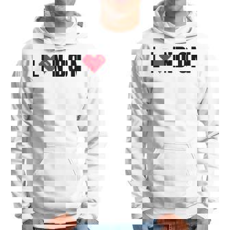 Red Heart In London Hoodie - Thegiftio UK