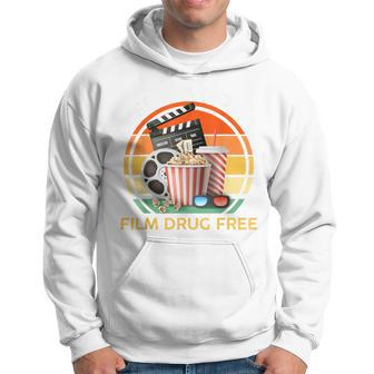 Red Ribbon Week Life Is A Movie Film Drug Free Mens Hoodie - Thegiftio UK