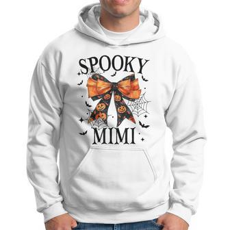Retro Cute Coquette Bow Halloween Costume Spooky Mimi Hoodie - Thegiftio UK