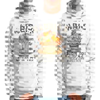 Retro Hagrid's Pumpkin Farm Patch Autumn Pumpkin Garden Hoodie - Thegiftio UK