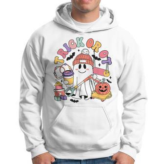 Retro Trick Or Ot Halloween Occupational Therapist Adls Hoodie - Thegiftio UK
