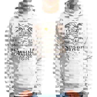 Savannah River Street Georgia Souvenir Hoodie - Thegiftio UK