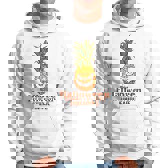 Scary Halloween Pineapple Pumpkin Fun Costume Hoodie - Thegiftio UK