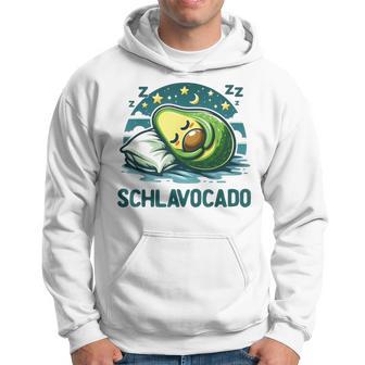 Schlavocado Avocado Pyjama Nachthemd Schlafanzug Kapuzenpullover - Geschenkecke