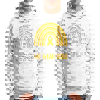 In September We Wear Gold Childhood Cancer Awareness Hoodie - Thegiftio UK